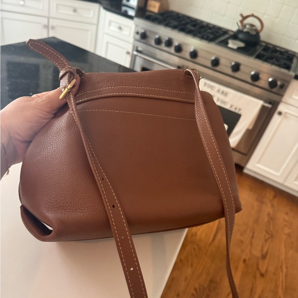 Oroton Margot Medium Satchel in Brown Size M - Picture 3 of 16